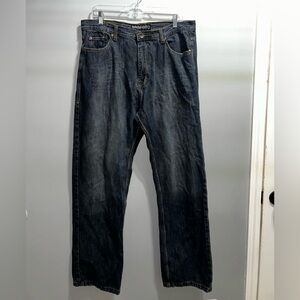 Brooklyn Xpress relaxed Fit Dark Wash Jeans for Men